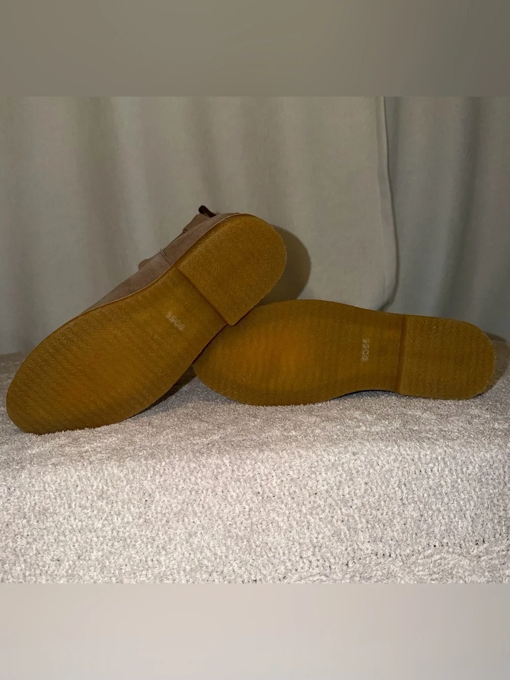 Men’s BOSS Kope Suede Chelsea Boots Hugo Boss Size EU 41 US 8 Quiet Luxury